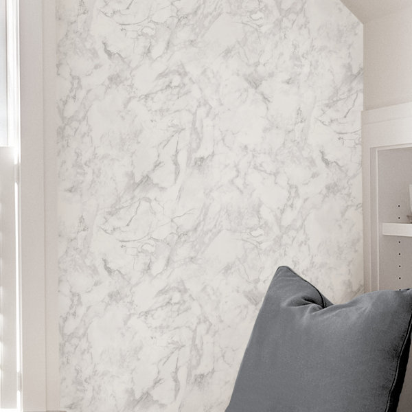 Scott Living Peel & Stick Marble Wallpaper Wayfair